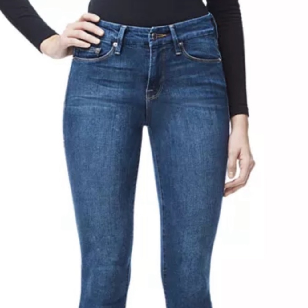 Good American_ Good Legs High Rise Skinny Jeans in Blue